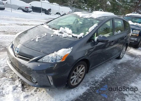 2012 Toyota Prius V Five из США, поврежденный, VIN JTDZN3EU3C3179241